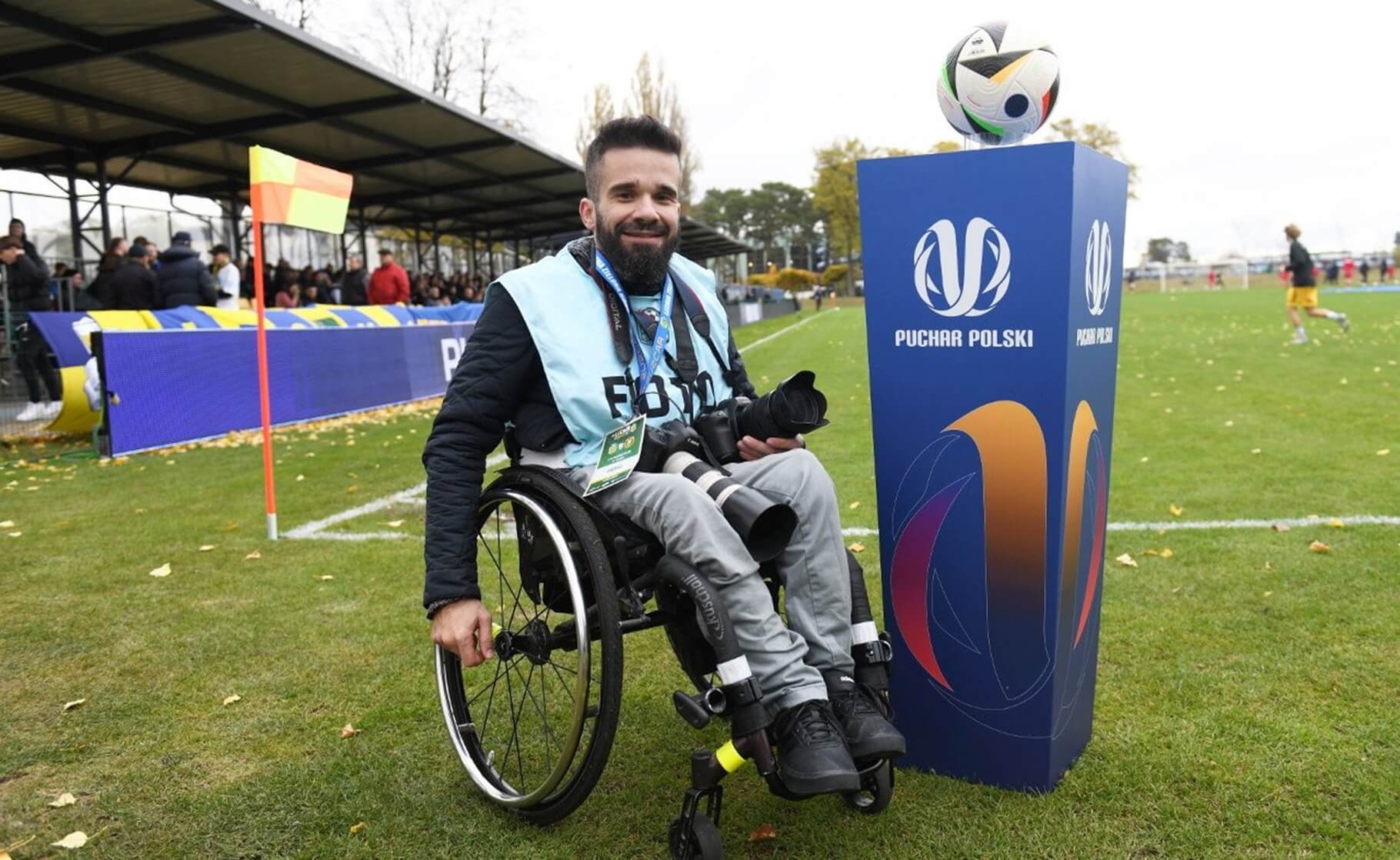 niepełnosprawny fotograf lechia zielona góra